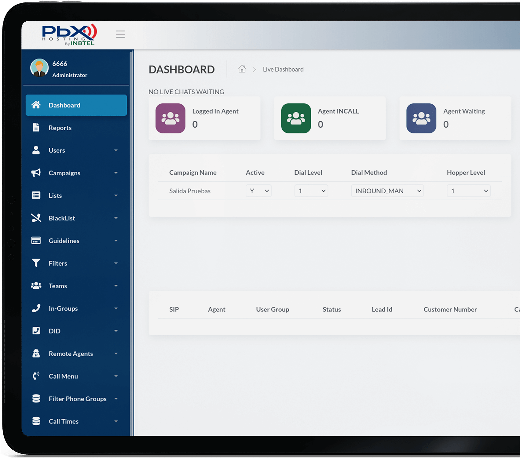 pbxdialer software callcenter